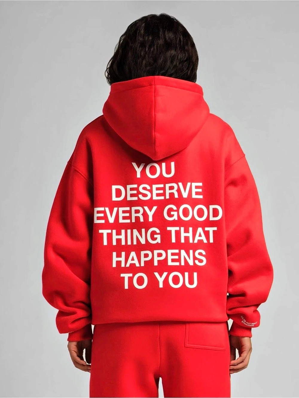 Comfrt x WNRS Good Things Hoodie Red